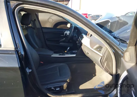 2016 BMW 320I из США, поврежденный, VIN WBA8A9C5XGK619163